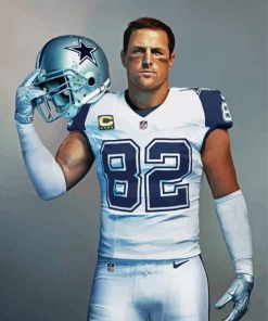 Dallas Cowboys footballer Paint By Numbers