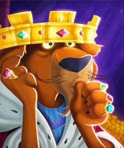 Disney King John Paint By Numbers