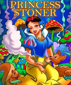 Snow white Stoner Paint By Numbers