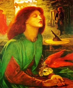 Elizabeth Siddal Poetess Paint By Numbers