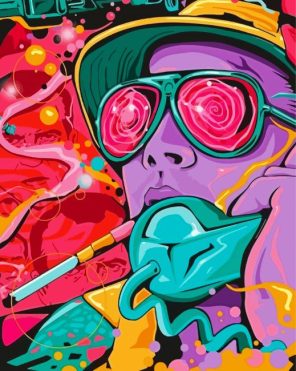 Artistic Fear And Loathing Paint By Numbers