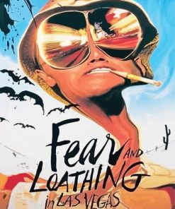 Fear And Loathing Poster Paint By Numbers