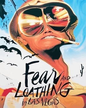 Fear And Loathing Poster Paint By Numbers