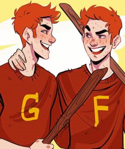 Fred And George Paint By Numbers