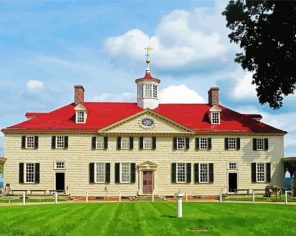 Washingtons Home Paint By Numbers