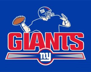 Giants Team Logo Paint By Numbers