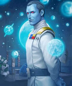 Admiral Thrawn Character Paint By Numbers