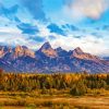 Grand Tetons Paint By Numbers