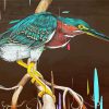 Green Heron Paint By Numbers