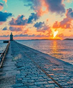 Guernsey Path Sea Paint By Numbers