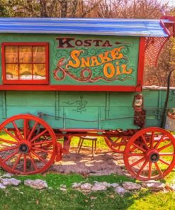 Gypsy Wagon Paint By Numbers