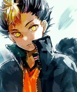 Haikyuu Nishinoya Art Paint By Numbers