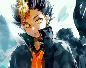 Haikyuu Nishinoya Art Paint By Numbers