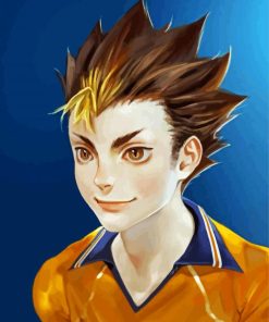 Haikyuu Nishinoya Anime Paint By Numbers