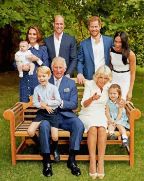 Happy Royal Family Paint By Numbers