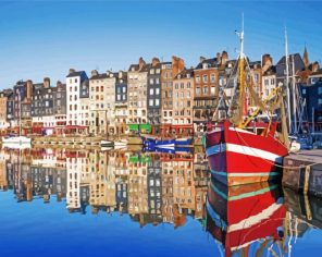 Honfleur Harbour Paint By Numbers