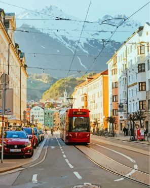 Innsbruck Street Paint By Numbers