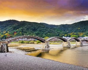 Iwakuni Bridge Paint By Numbers