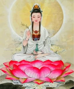 Kuan Yin Art Paint By Numbers