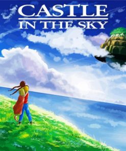 Castle In The Sky Paint By Numbers