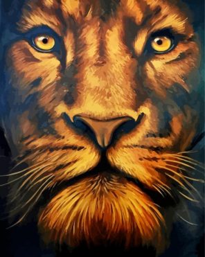 Artisic Judah Lion Paint By Numbers