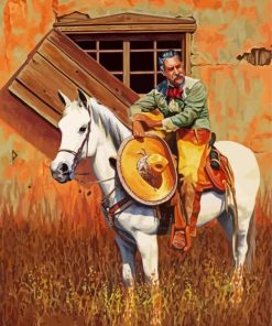 Mexican Cowboy Paint By Numbers