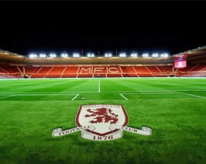 Middlesbrough Stadium Paint By Numbers