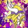 Viking Logo Paint By Numbers