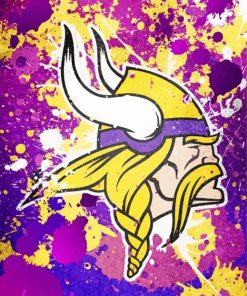 Viking Logo Paint By Numbers