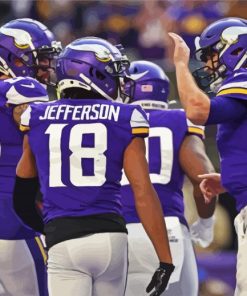 Minnesota Vikings Team Paint By Numbers