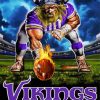 Minnesota Viking Paint By Numbers