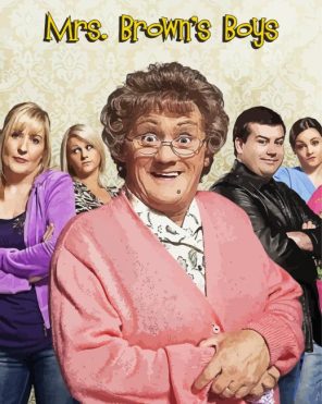 Mrs Browns Boys Serie Paint By Numbers