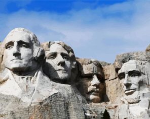 Aesthetic Mt Rushmore Paint By Numbers