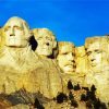 American Mt Rushmore Paint By Numbers