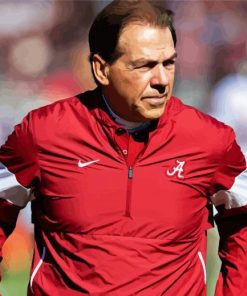 Nick Saban Paint By Numbers