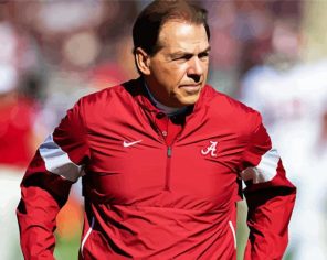 Nick Saban Paint By Numbers