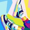 Nike Air Art Paint By Numbers