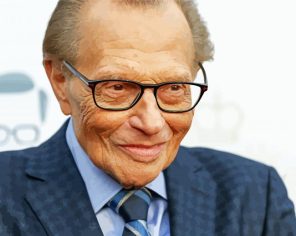 Classy Larry King Paint By Numbers