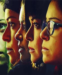 Orphan Black Cast Paint By Numbers