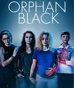 Orphan Black Poster Paint By Numbers