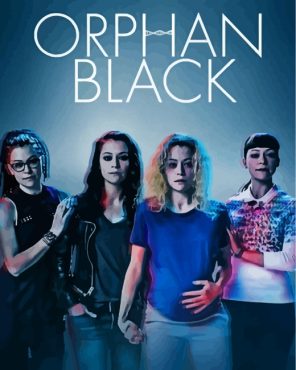 Orphan Black Poster Paint By Numbers