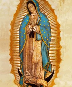 Holy Guadalupe Paint By Numbers