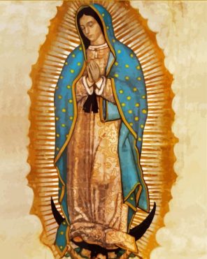 Holy Guadalupe Paint By Numbers