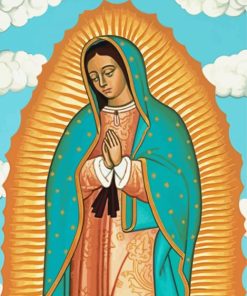 Lady Guadalupe Paint By Numbers