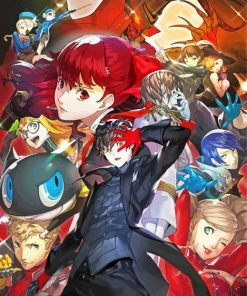 Persona 5 Game Paint By Numbers