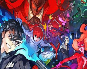 Aesthetic Persona 5 Paint By Numbers