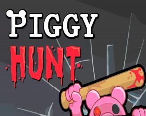 Piggy Hunt Paint By Numbers