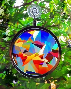 Rainbow Suncatcher Paint By Numbers