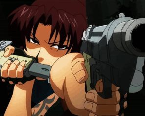 Revy Character Paint By Numbers