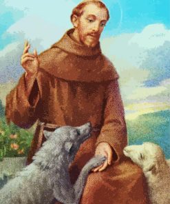 Saint Francis Paint By Numbers